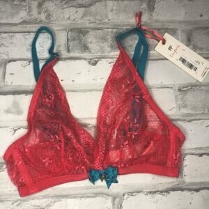 Pretty Polly NWT Floral Lace Bralette S